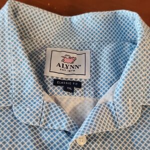 Porter Standard Classic Fit Blue Dress Shirt by Alynn Size XXL